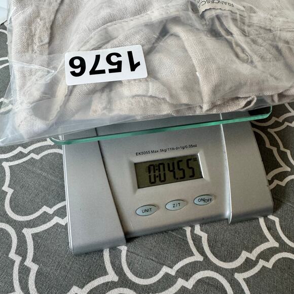 Francesca Bettini Linen Top Womens Sz Medium Made In Italy Beige Lagenlook Tunic - Picture 9 of 9